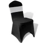 Elastic decorative bow for chairs with buckle 25 pieces Cream by , Covers - Ref: Foro24-130348, Price: 20,38 €, Discount: %