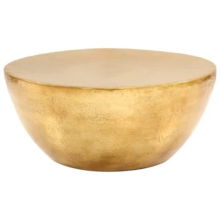 Mesa de centro de aluminio martillado latón 70x30 cm by , Coffee table - Ref: Foro24-246508, Price: 212,06 €, Discount: %