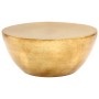 Mesa de centro de aluminio martillado latón 70x30 cm by , Coffee table - Ref: Foro24-246508, Price: 216,81 €, Discount: %