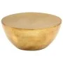Mesa de centro de aluminio martillado latón 70x30 cm by , Coffee table - Ref: Foro24-246508, Price: 212,06 €, Discount: %