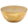 Mesa de centro de aluminio martillado latón 70x30 cm by , Coffee table - Ref: Foro24-246508, Price: 216,81 €, Discount: %