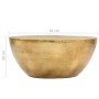 Mesa de centro de aluminio martillado latón 70x30 cm by , Coffee table - Ref: Foro24-246508, Price: 216,81 €, Discount: %