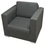 Sillón de tela gris oscuro de , Sillones - Ref: Foro24-243582, Precio: 234,53 €, Descuento: %