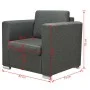 Sillón de tela gris oscuro de , Sillones - Ref: Foro24-243582, Precio: 234,53 €, Descuento: %