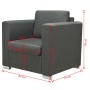 Sillón de tela gris oscuro by , Armchairs - Ref: Foro24-243582, Price: 234,09 €, Discount: %