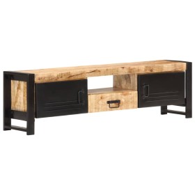 Mueble para TV madera de mango rugosa 140x30x40 cm von , TV-Möbel - Ref: Foro24-320193, Preis: 382,17 €, Rabatt: %