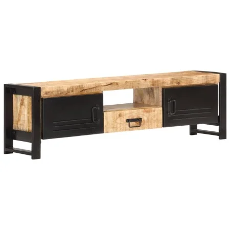 Mueble para TV madera de mango rugosa 140x30x40 cm von , TV-Möbel - Ref: Foro24-320193, Preis: 370,39 €, Rabatt: %