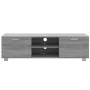 Mueble de TV madera contrachapada gris Sonoma 140x40,5x35 cm de , Muebles TV - Ref: Foro24-342627, Precio: 92,95 €, Descuento: %