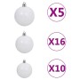 Árbol de Navidad artificial con bisagras 300 LED y bolas 270 cm von , Weihnachtsbäume - Ref: Foro24-3210177, Preis: 315,71 €,...