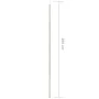 Sail awning poles 2 pcs galvanized steel 200 cm by vidaXL, Tent poles and stakes - Ref: Foro24-315221, Price: 28,79 €, Discou...