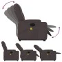 Silla de masaje reclinable de pie de tela marrón oscuro von , Sessel - Ref: Foro24-3204727, Preis: 301,21 €, Rabatt: %