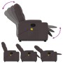 Silla de masaje reclinable de pie de tela marrón oscuro by , Armchairs - Ref: Foro24-3204727, Price: 285,45 €, Discount: %