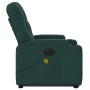 Sillón masaje eléctrico reclinable elevable tela verde oscuro by , Armchairs - Ref: Foro24-3204752, Price: 346,07 €, Discount: %