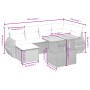 Set sofás de jardín 7 piezas y cojines ratán sintético beige by , Garden sets - Ref: Foro24-3272297, Price: 514,96 €, Discoun...