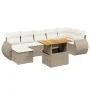 Juego de sofás de jardín con cojines beige 8 pzas ratán PE von , Gartensets - Ref: Foro24-3272304, Preis: 607,75 €, Rabatt: %