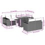 Gartensofa-Set 11-teilig mit beigen Polstern aus synthetischem Rattan von , Gartensets - Ref: Foro24-3276514, Preis: 672,17 €...