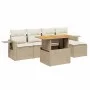 Juego de sofás jardín con cojines 6 pzas ratán sintético beige von , Gartensets - Ref: Foro24-3271730, Preis: 428,62 €, Rabat...