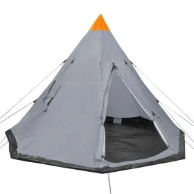 4-person gray tent by vidaXL, tents - Ref: Foro24-93032, Price: 92,59 €, Discount: %