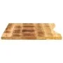 Tablero escritorio con curva madera mango rugosa 100x50x2,5 cm von , Tischplatten - Ref: Foro24-370179, Preis: 60,49 €, Rabat...