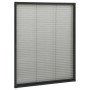 Gefaltete Fliegengitter für anthrazitfarbene Aluminiumfenster 80x100cm. von vidaXL, Moskitonetze für Fenster - Ref: Foro24-14...