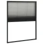 Gefaltete Fliegengitter für anthrazitfarbene Aluminiumfenster 80x100cm. von vidaXL, Moskitonetze für Fenster - Ref: Foro24-14...
