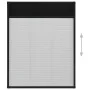 Gefaltete Fliegengitter für anthrazitfarbene Aluminiumfenster 80x100cm. von vidaXL, Moskitonetze für Fenster - Ref: Foro24-14...