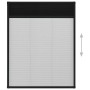 Mosquitera plisada para ventanas aluminio antracita 80x100cm by vidaXL, Mosquito nets for windows - Ref: Foro24-148664, Price...