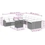 Set de sofás de jardín 11pzas con cojines ratán sintético beige von , Gartensets - Ref: Foro24-3267538, Preis: 766,03 €, Raba...
