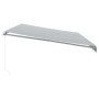 Toldo retráctil manual gris antracita y blanco 600x300 cm von , Markisen - Ref: Foro24-3216032, Preis: 577,94 €, Rabatt: %
