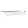 Toldo retráctil automático gris antracita y blanco 600x300 cm by , Awnings - Ref: Foro24-3310242, Price: 490,04 €, Discount: %