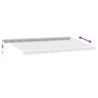 Toldo retráctil automático gris antracita y blanco 600x300 cm by , Awnings - Ref: Foro24-3310242, Price: 490,04 €, Discount: %