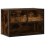 Mueble de TV madera y metal roble ahumado 60x31x39,5 cm von , TV-Möbel - Ref: Foro24-848911, Preis: 51,29 €, Rabatt: %