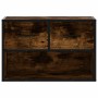 Mueble de TV madera y metal roble ahumado 60x31x39,5 cm von , TV-Möbel - Ref: Foro24-848911, Preis: 51,29 €, Rabatt: %