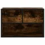 Mueble de TV madera y metal roble ahumado 60x31x39,5 cm von , TV-Möbel - Ref: Foro24-848911, Preis: 41,66 €, Rabatt: %