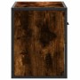 Mueble de TV madera y metal roble ahumado 60x31x39,5 cm von , TV-Möbel - Ref: Foro24-848911, Preis: 51,29 €, Rabatt: %