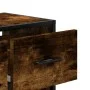 Mueble de TV madera y metal roble ahumado 60x31x39,5 cm von , TV-Möbel - Ref: Foro24-848911, Preis: 41,66 €, Rabatt: %