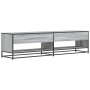 Mueble de TV madera de ingeniería gris Sonoma 180,5x40x46 cm by , TV Furniture - Ref: Foro24-3300803, Price: 106,03 €, Discou...