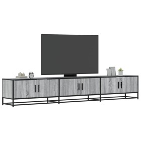 Mueble para TV madera de ingeniería gris Sonoma 240x35x41 cm de , Muebles TV - Ref: Foro24-3300798, Precio: 131,81 €, Descuen...