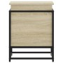 Caja de almacenaje con tapa madera roble Sonoma 40x40x51,5 cm von , Aufbewahrungskörbe - Ref: Foro24-848790, Preis: 46,39 €, ...