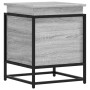 Caja de almacenaje con tapa madera gris Sonoma 40x40x51,5 cm von , Aufbewahrungskörbe - Ref: Foro24-848792, Preis: 46,36 €, R...