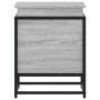 Caja de almacenaje con tapa madera gris Sonoma 40x40x51,5 cm von , Aufbewahrungskörbe - Ref: Foro24-848792, Preis: 46,36 €, R...