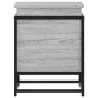 Caja de almacenaje con tapa madera gris Sonoma 40x40x51,5 cm by , Storage baskets - Ref: Foro24-848792, Price: 45,77 €, Disco...