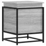 Caja de almacenaje con tapa madera gris Sonoma 40x40x51,5 cm by , Storage baskets - Ref: Foro24-848792, Price: 45,77 €, Disco...