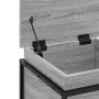 Caja de almacenaje con tapa madera gris Sonoma 40x40x51,5 cm von , Aufbewahrungskörbe - Ref: Foro24-848792, Preis: 46,36 €, R...