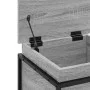 Caja de almacenaje con tapa madera gris Sonoma 40x40x51,5 cm by , Storage baskets - Ref: Foro24-848792, Price: 45,77 €, Disco...