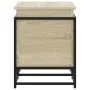 Caja de almacenaje con tapa madera roble Sonoma 80x40x51,5 cm by , Storage baskets - Ref: Foro24-848800, Price: 67,38 €, Disc...