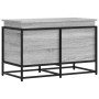 Caja de almacenaje con tapa madera gris Sonoma 80x40x51,5 cm von , Aufbewahrungskörbe - Ref: Foro24-848802, Preis: 70,05 €, R...