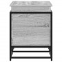 Caja de almacenaje con tapa madera gris Sonoma 80x40x51,5 cm von , Aufbewahrungskörbe - Ref: Foro24-848802, Preis: 70,05 €, R...