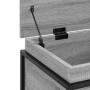 Caja de almacenaje con tapa madera gris Sonoma 80x40x51,5 cm von , Aufbewahrungskörbe - Ref: Foro24-848802, Preis: 70,05 €, R...