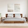Mesitas de noche 2 uds madera ingeniería envejecida 40x30x40 cm von , Nachttische - Ref: Foro24-855763, Preis: 42,07 €, Rabat...